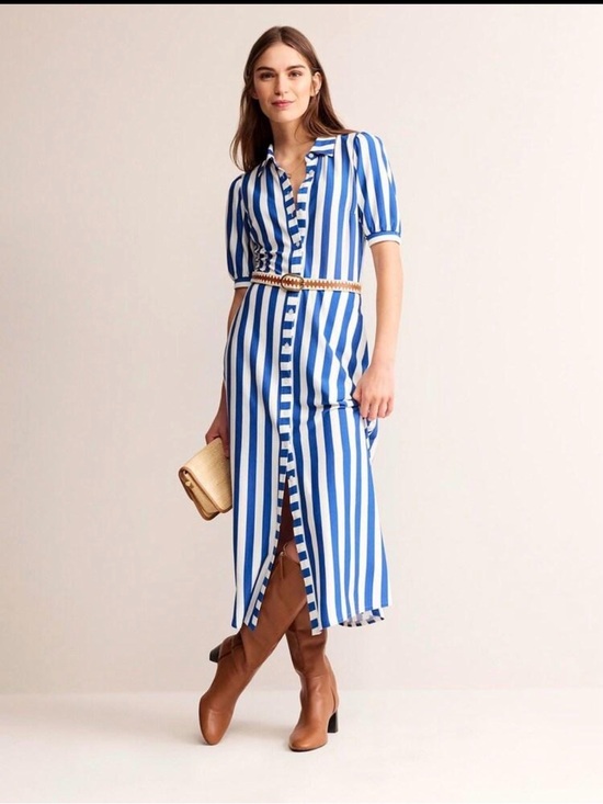 Boden Dresses & Skirts - Boden Libby Jersey Midi Shirt Dress